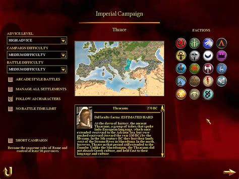 total war rome remastered factions.